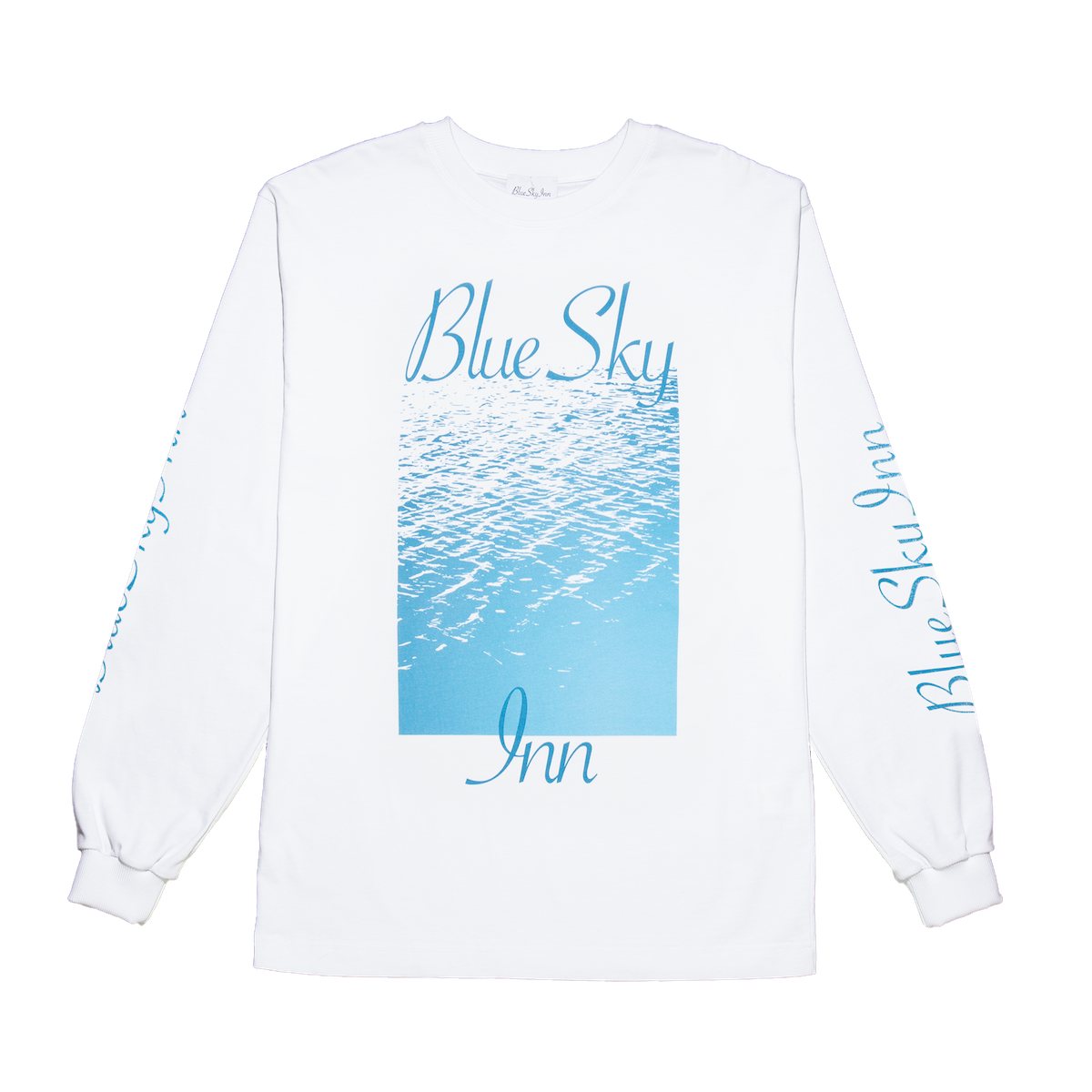 Camiseta de manga larga con ondas