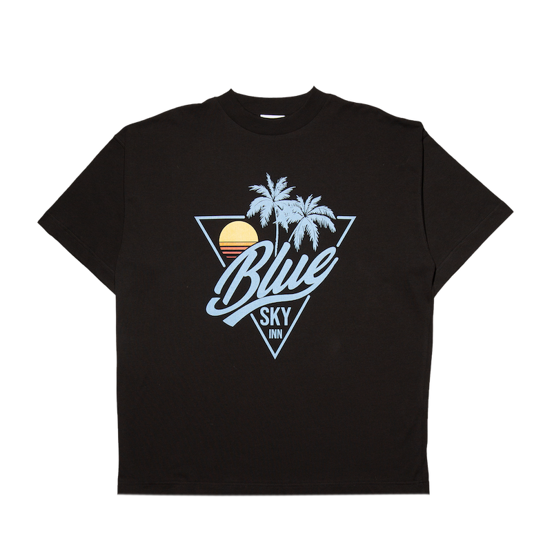 Camiseta con el logotipo de Sunset - Negra