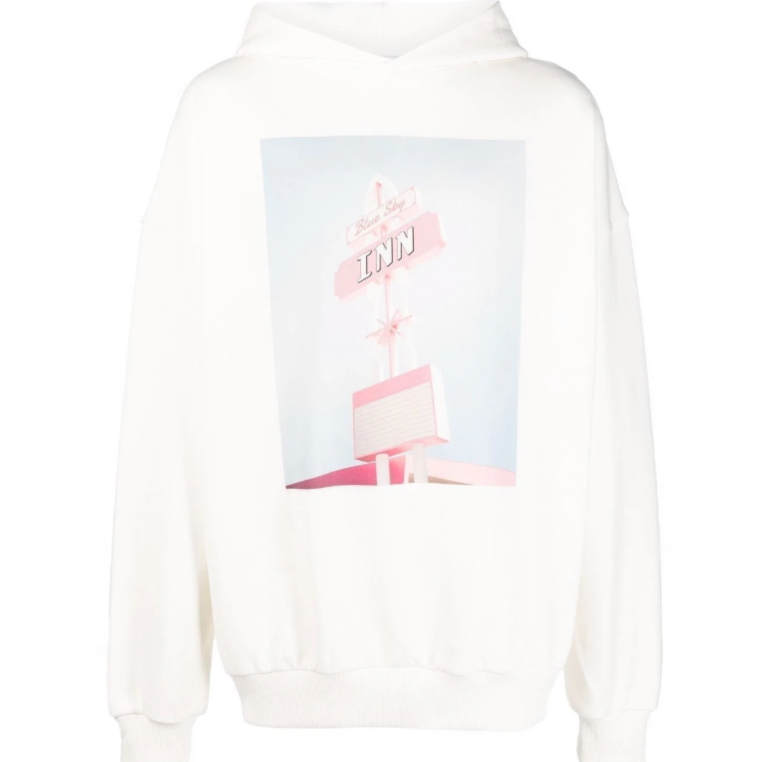 Sudadera con capucha de ondas tropicales