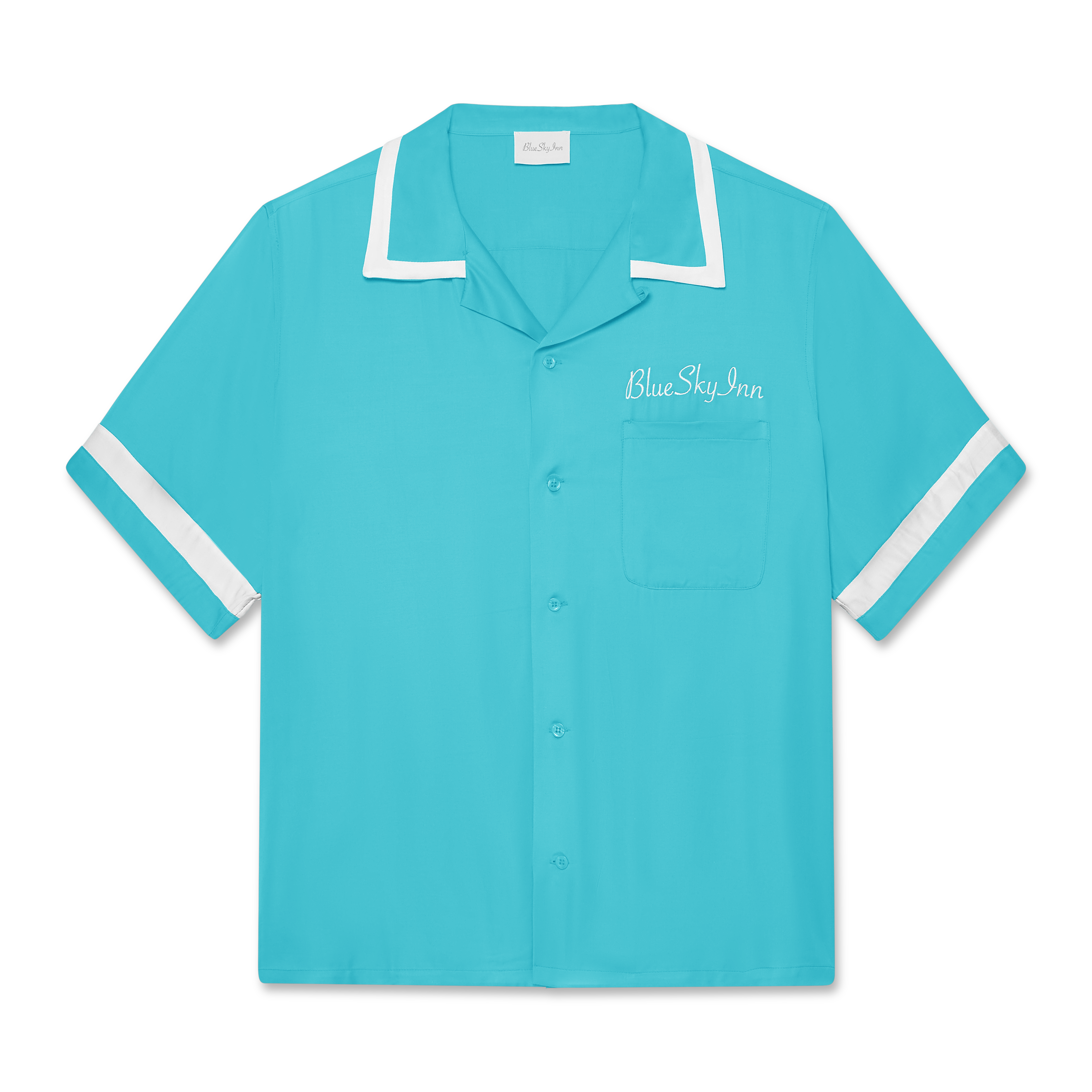 Turquoise Waiter Shirt