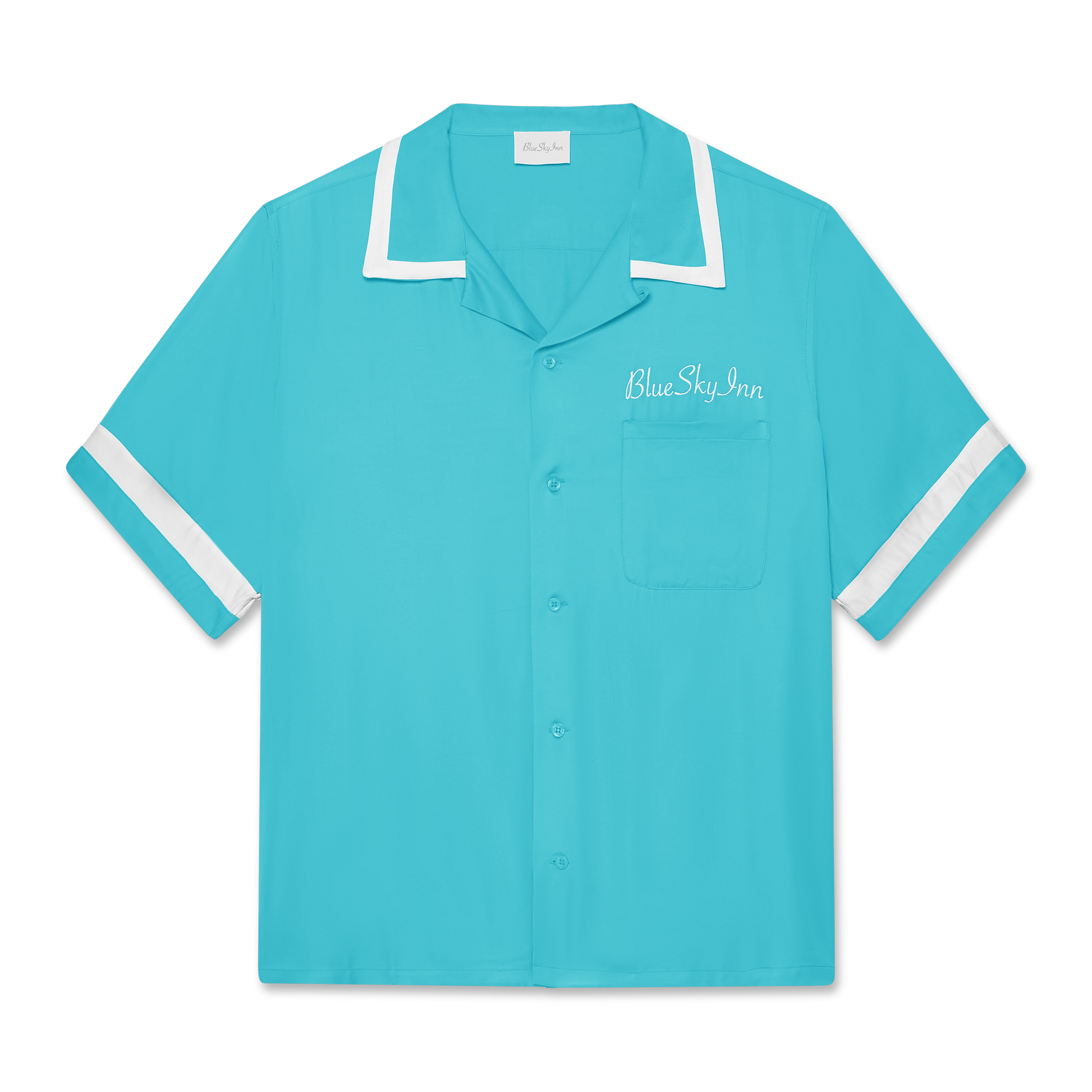 Turquoise Waiter Shirt