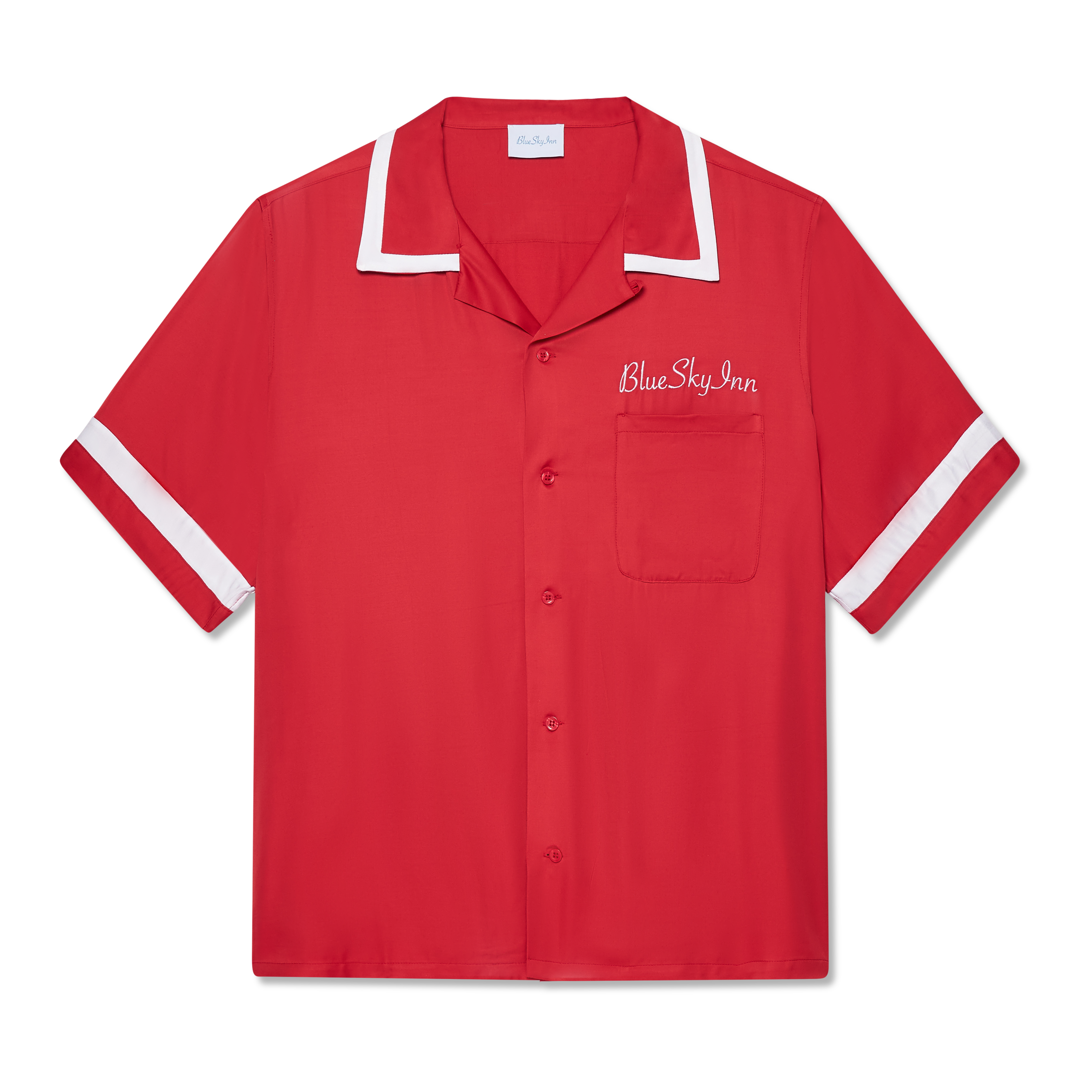 Camisa de camarero naranja