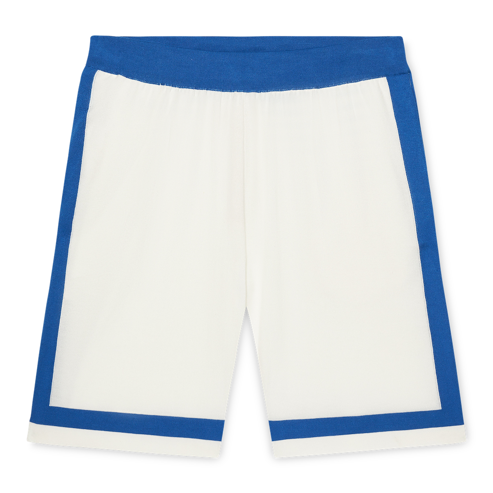 Paneled Knit Waiter Shorts