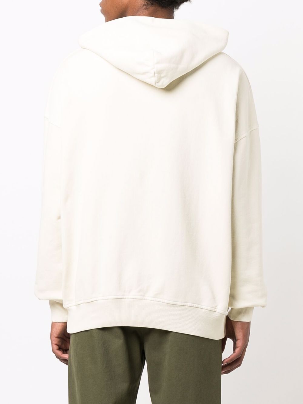 Cream Logo Hoodie