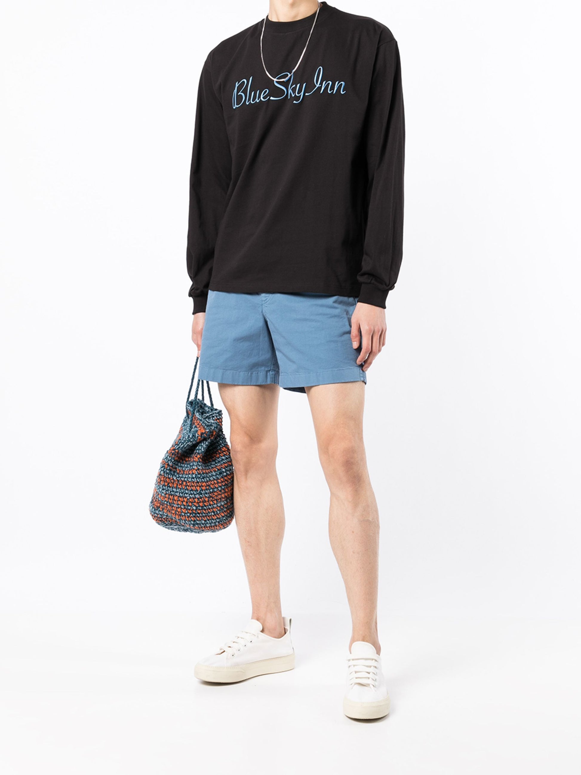 Camiseta de manga larga con logotipo