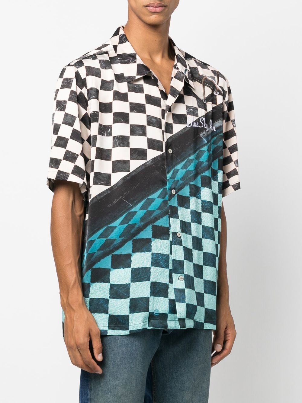 Camisa Check Pool