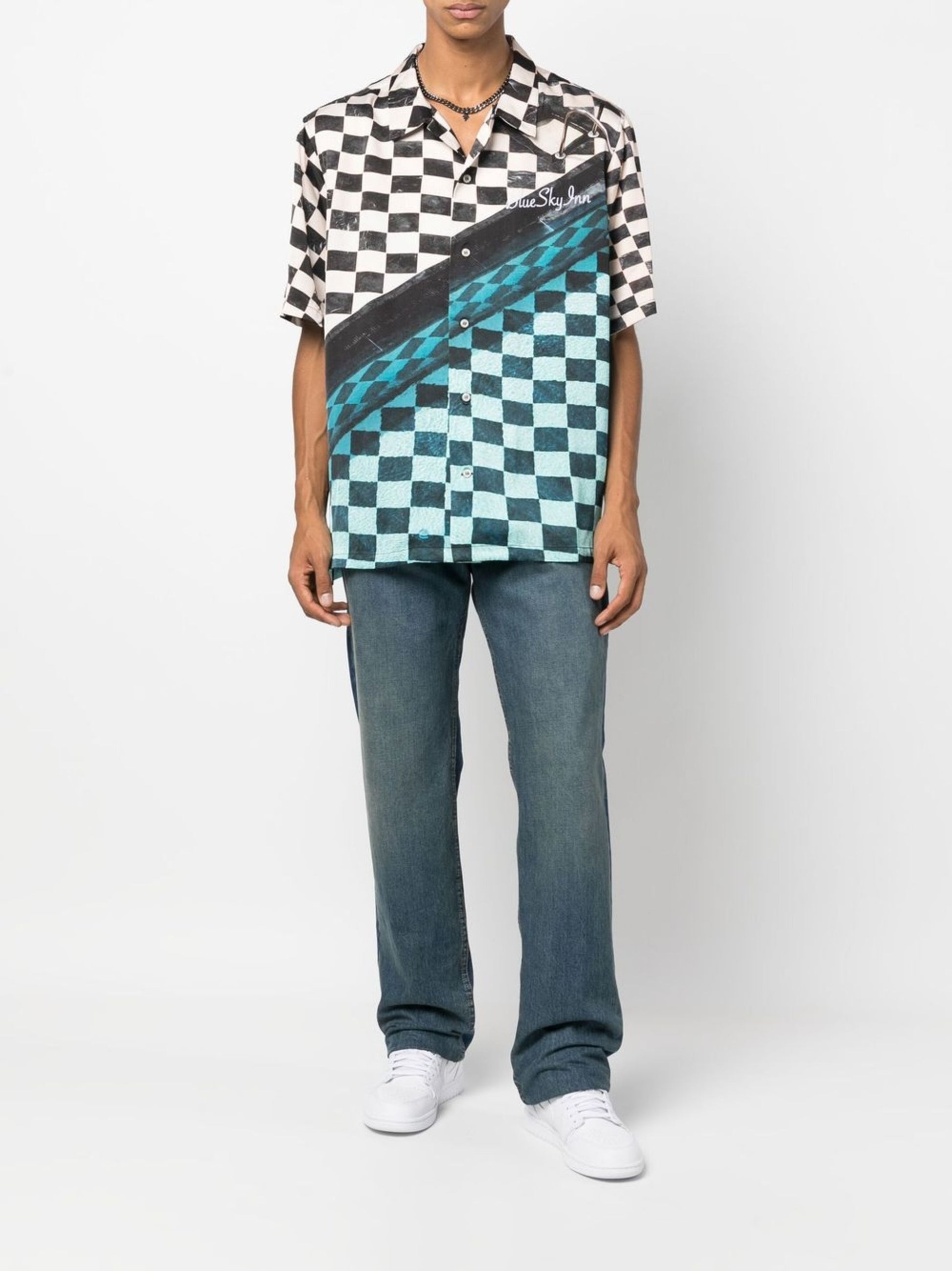 Camisa Check Pool