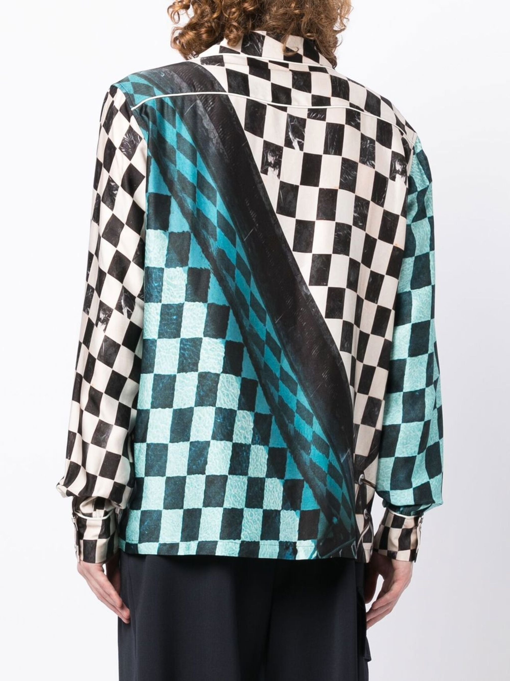 giunon puff sleeve check shirt シャツ giunon puff sleeve check shirt シャツ - メルカリ
