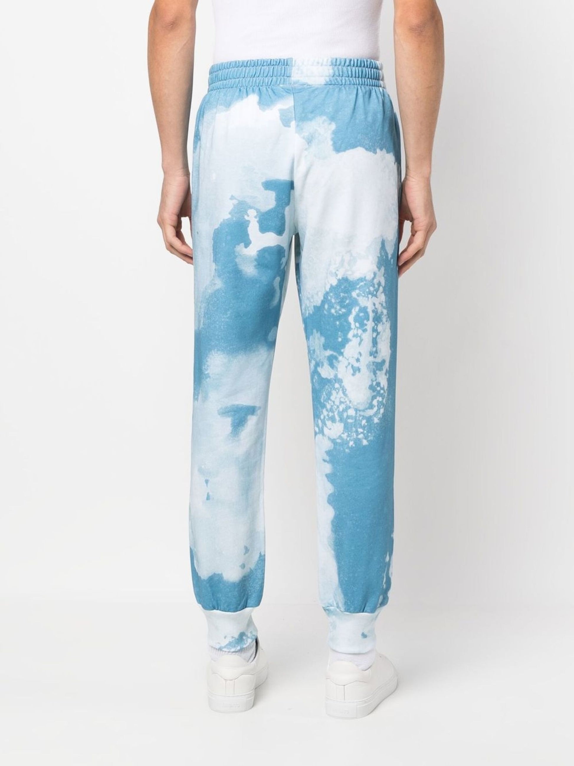 Camiseta con logo y efecto tie dye de Clouds