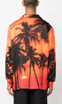 Orange Sunset Palms - Long Sleeve Shirt