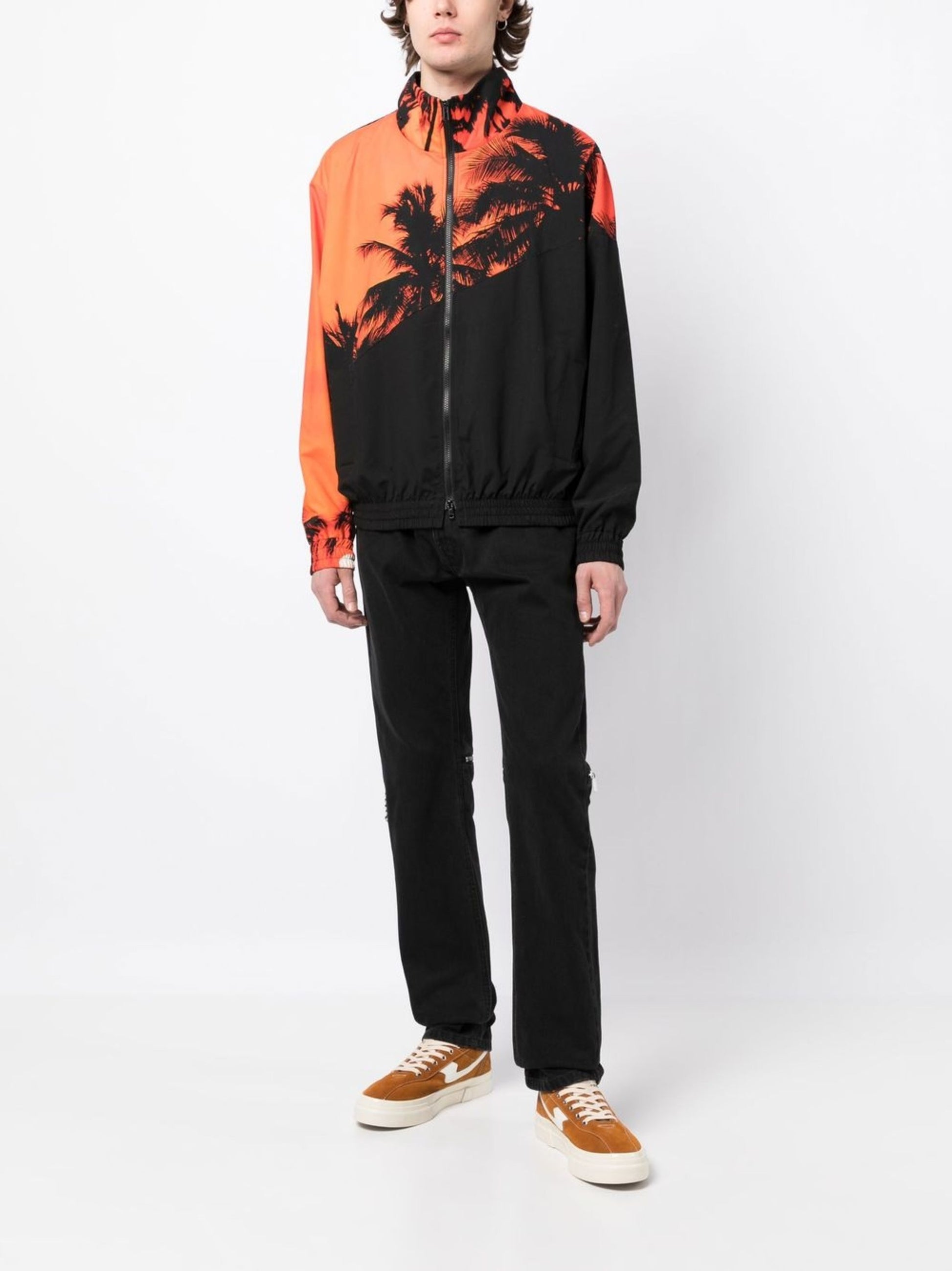 Chaqueta de nailon Sunset Palms