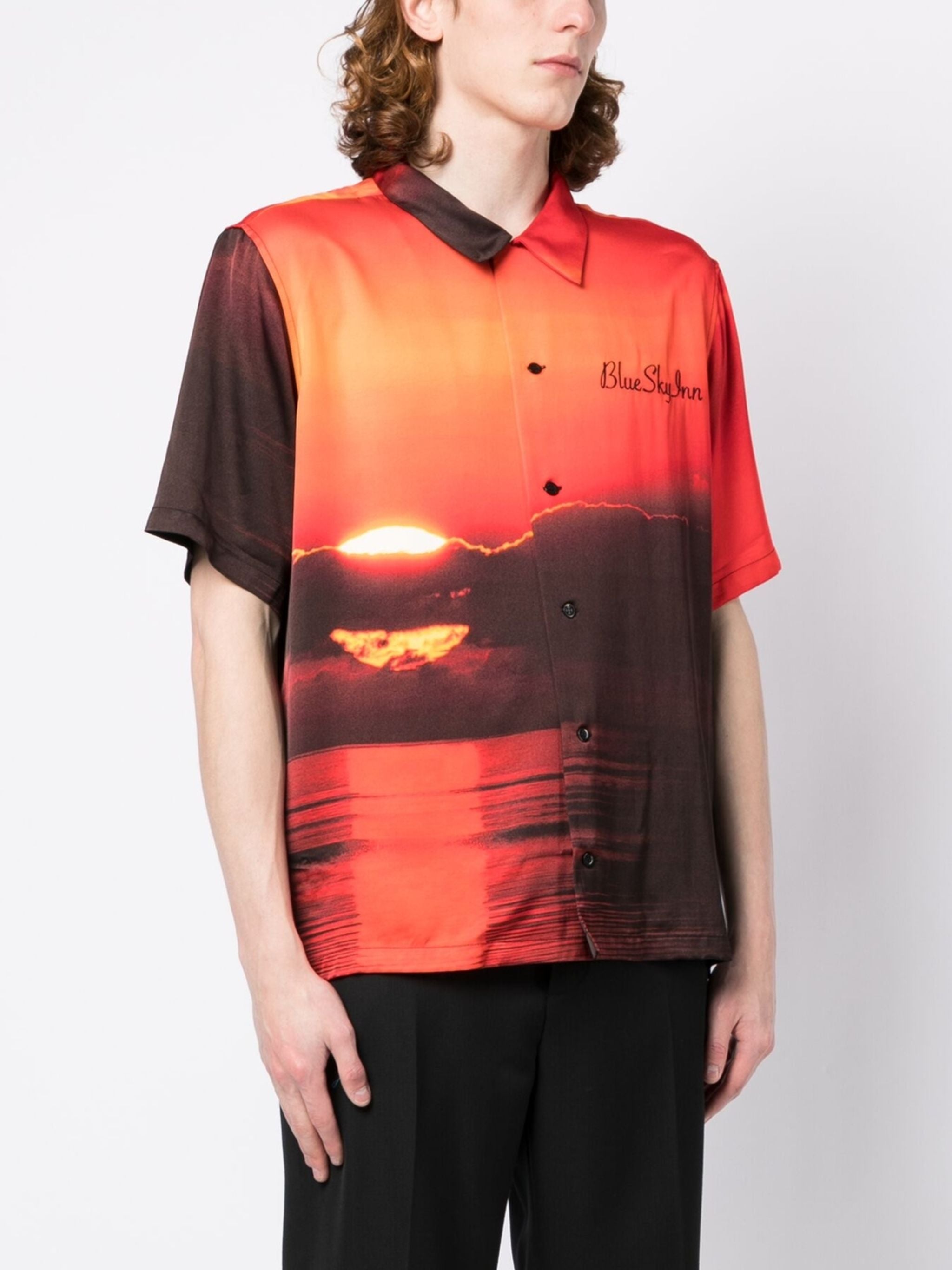 VIP【関税送料無料】希少 BLUE SKY INN PRINTED VISCOSE SHIRT VIP【関税送料無料】希少 BLUE SKY INN PRINTED VISCOSE SHIRT