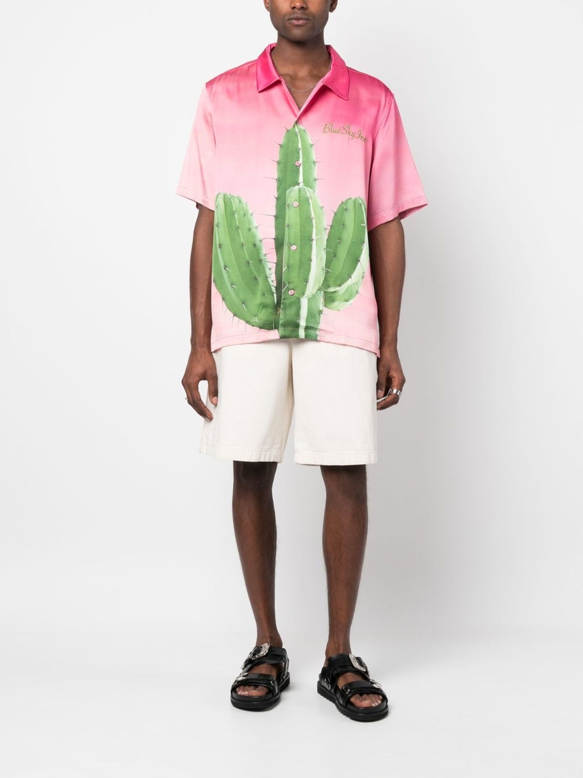 Camiseta Cactus - Rosa