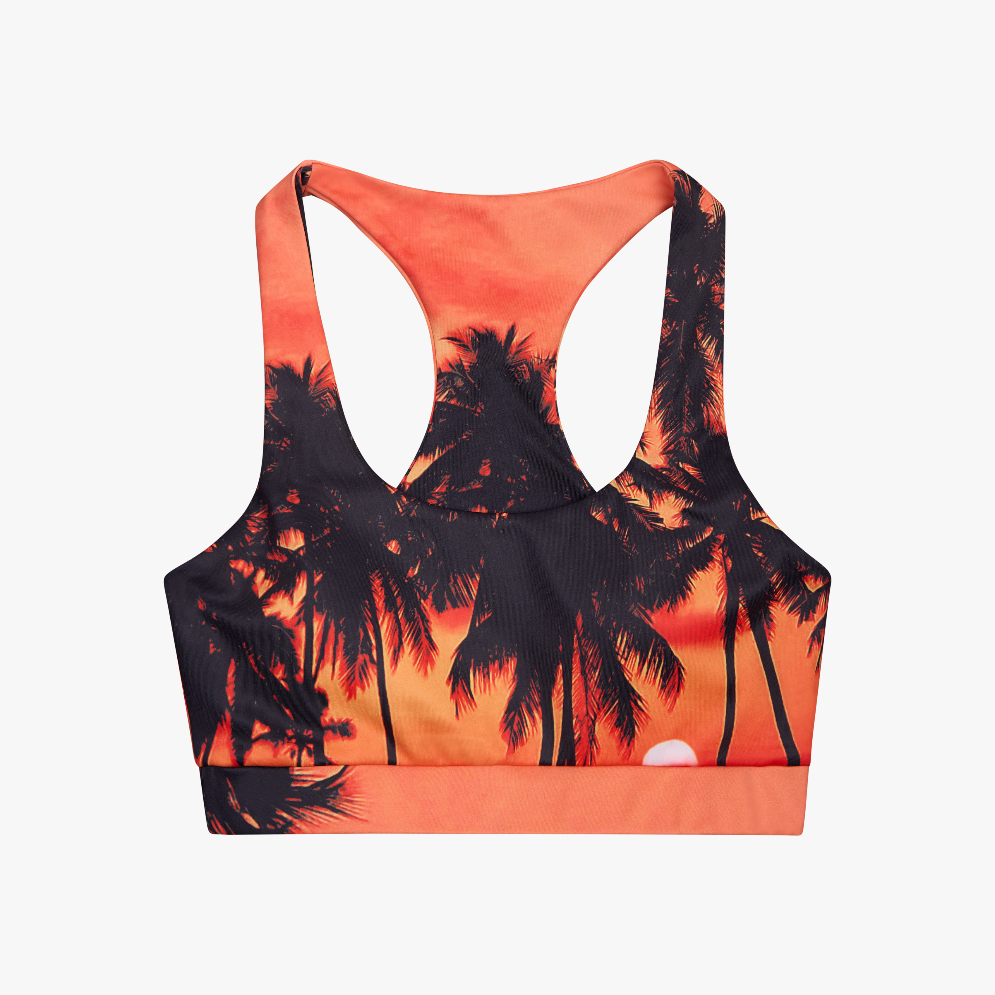 Tropical Sunset Bra Top