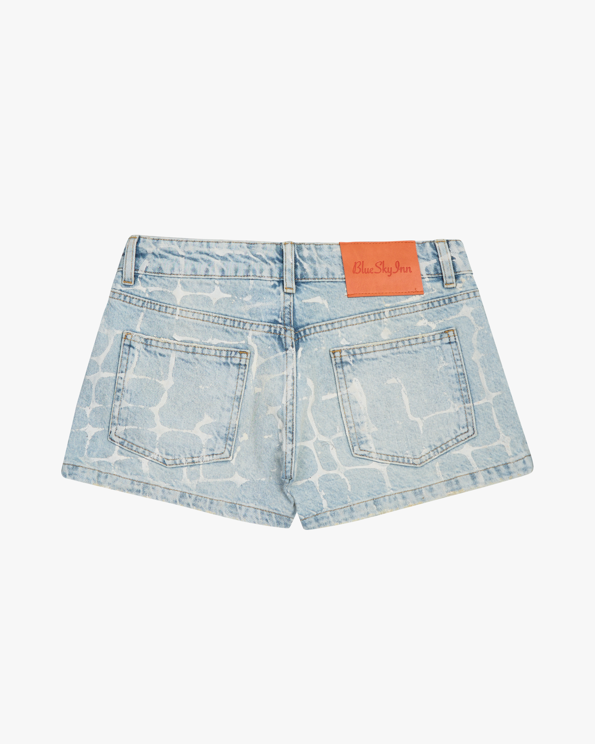 Girls Crocodile Short Cut Heavy Wash