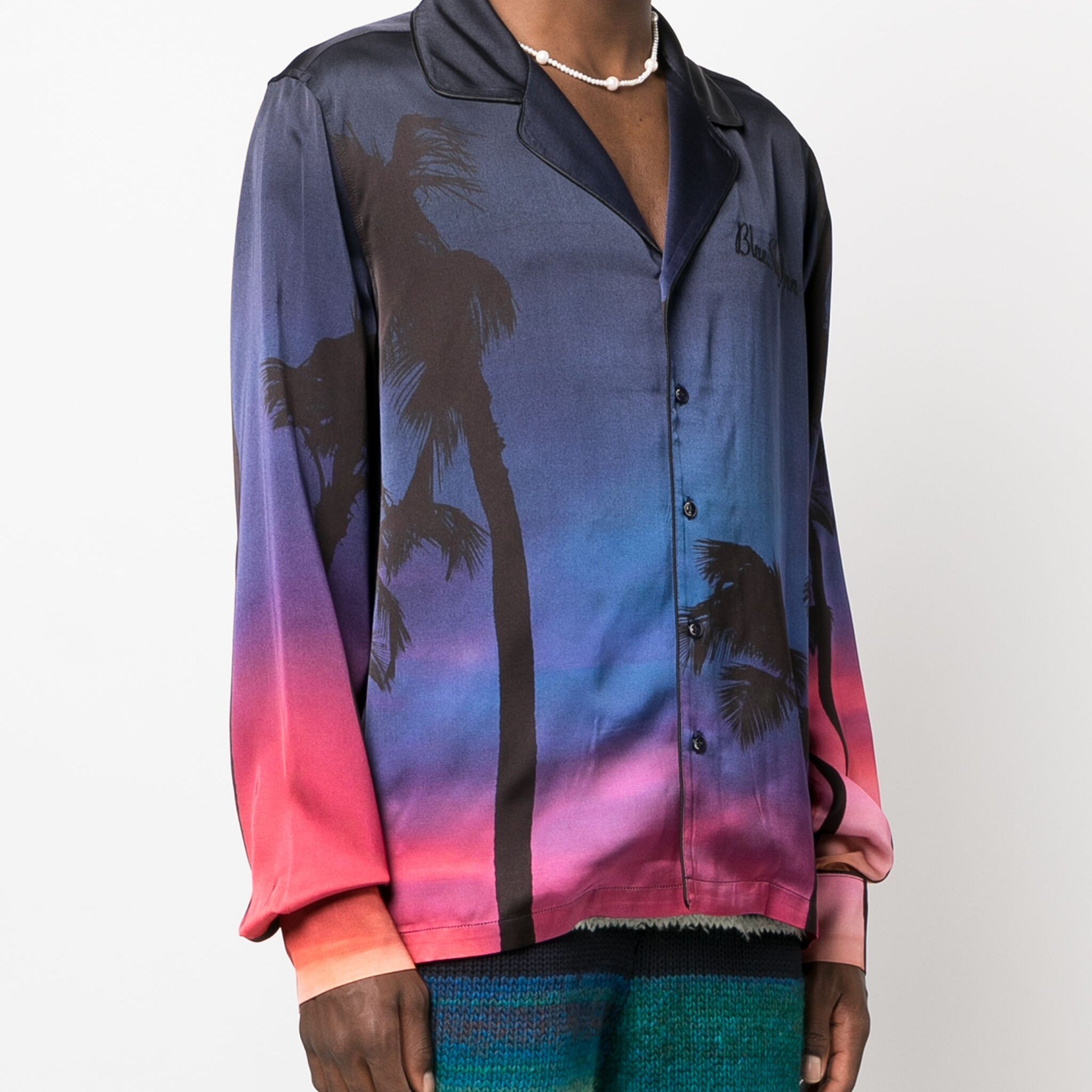 Sunset Palms - Camisa de manga larga