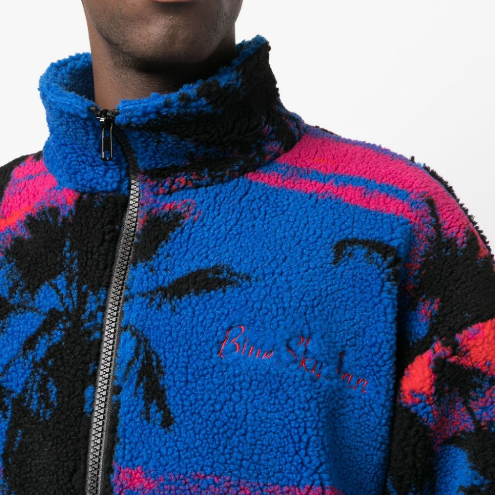 Sunset Palms Fleece Jacket