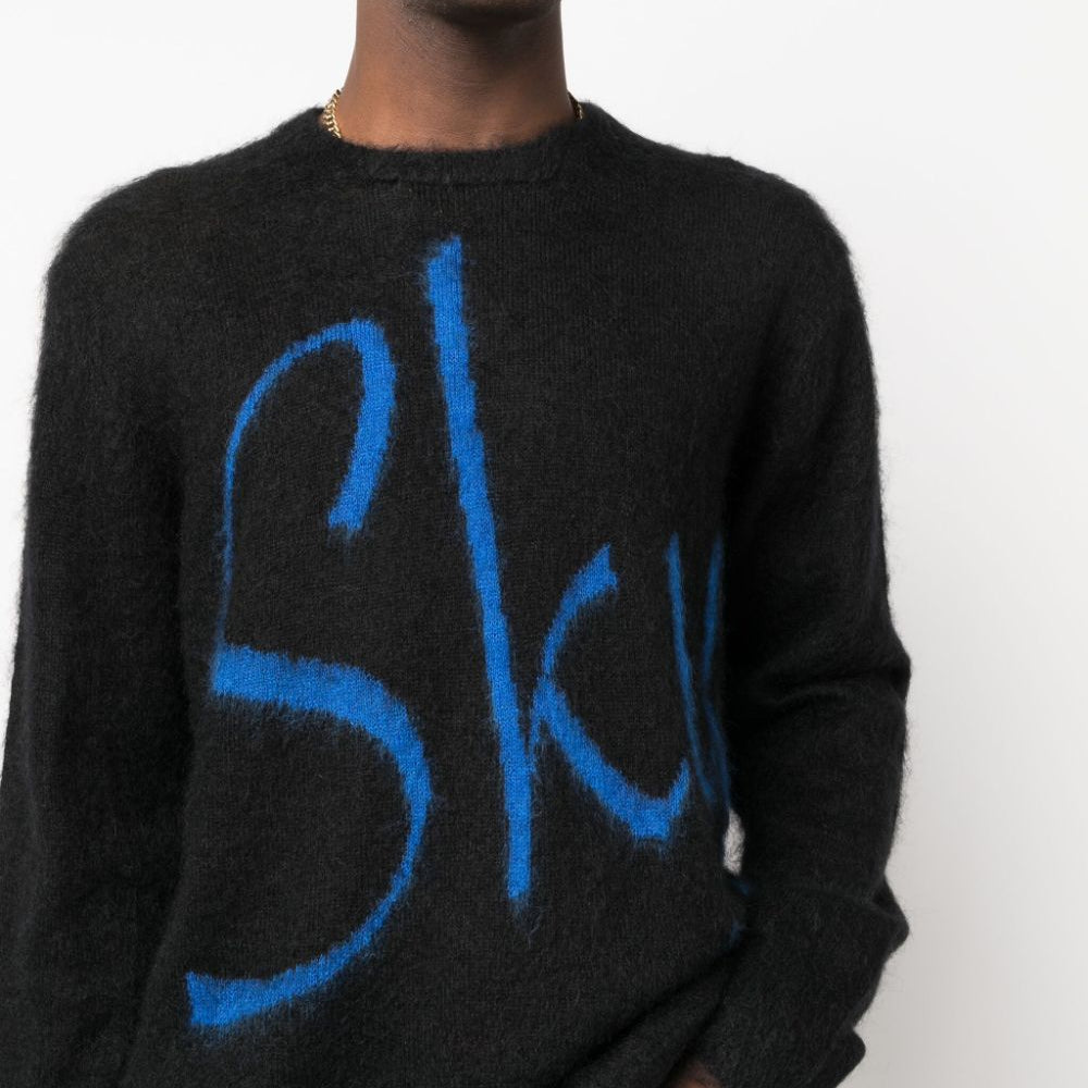 Blue Sky Knit Crewneck