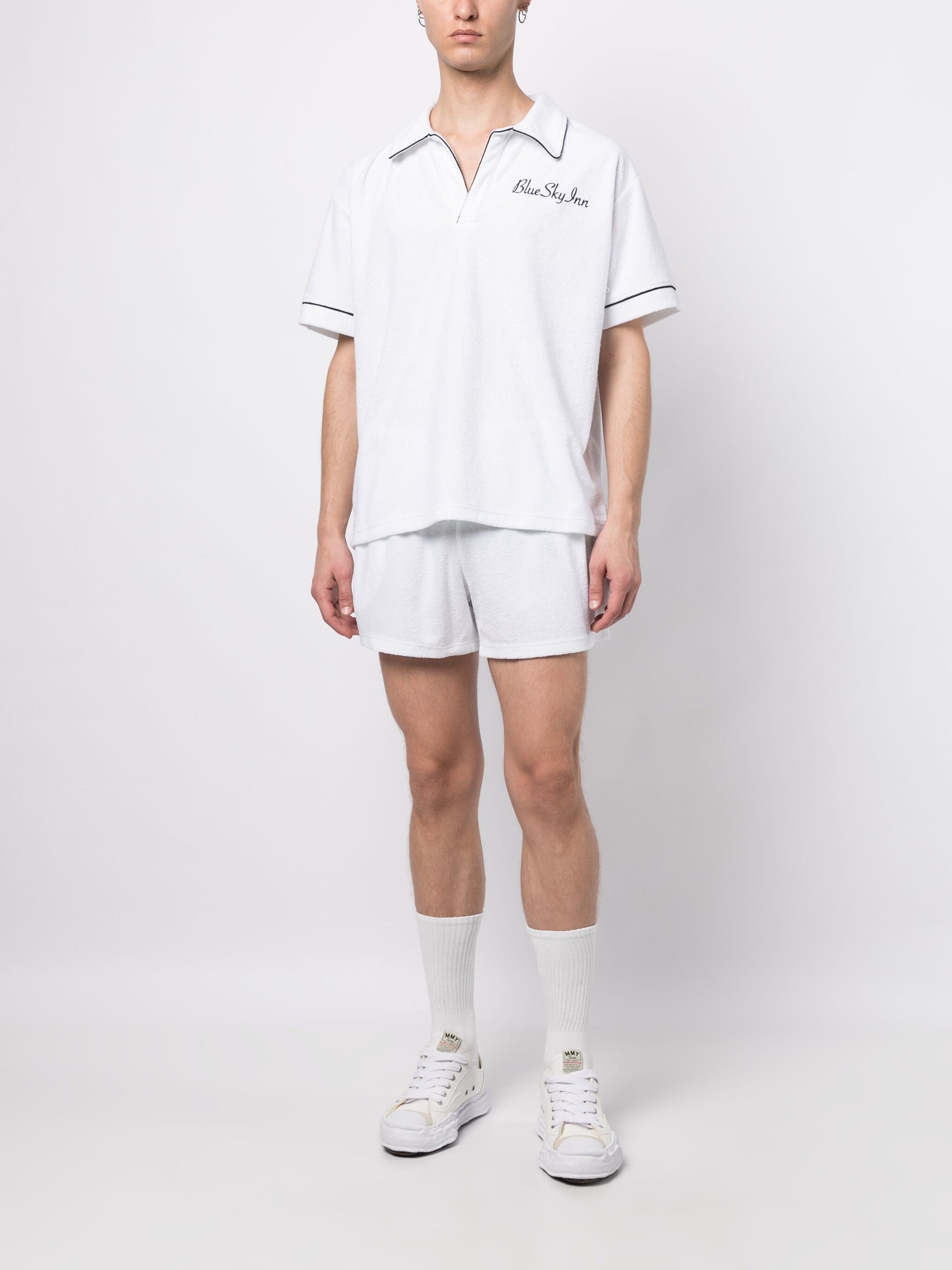 Polo Terry Waiter - Blanco