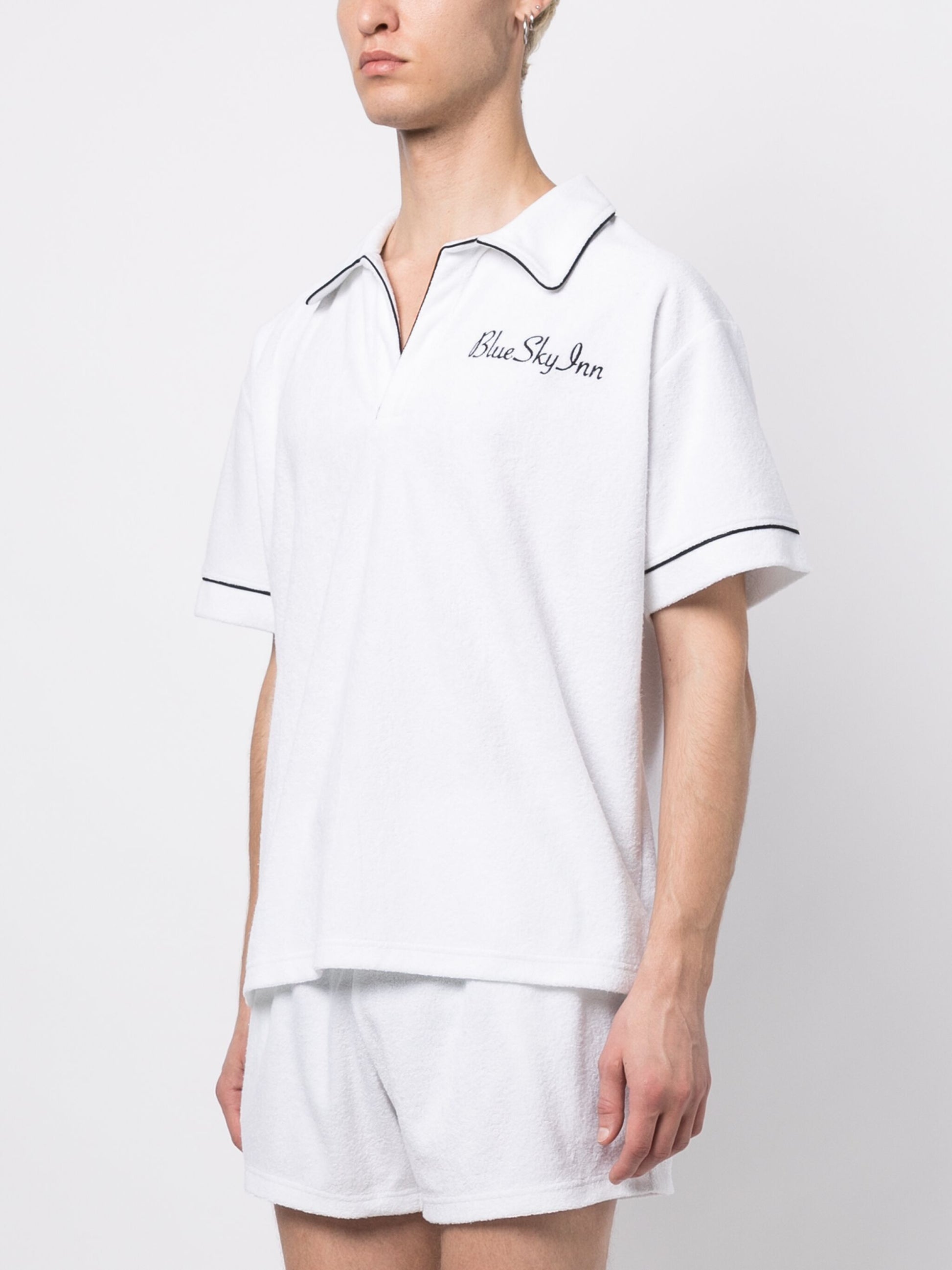 Polo Terry Waiter - Blanco