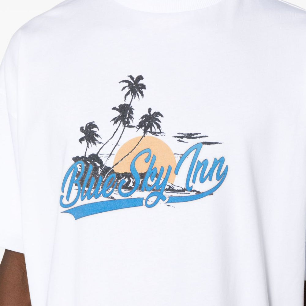 Island Logo Tee - White