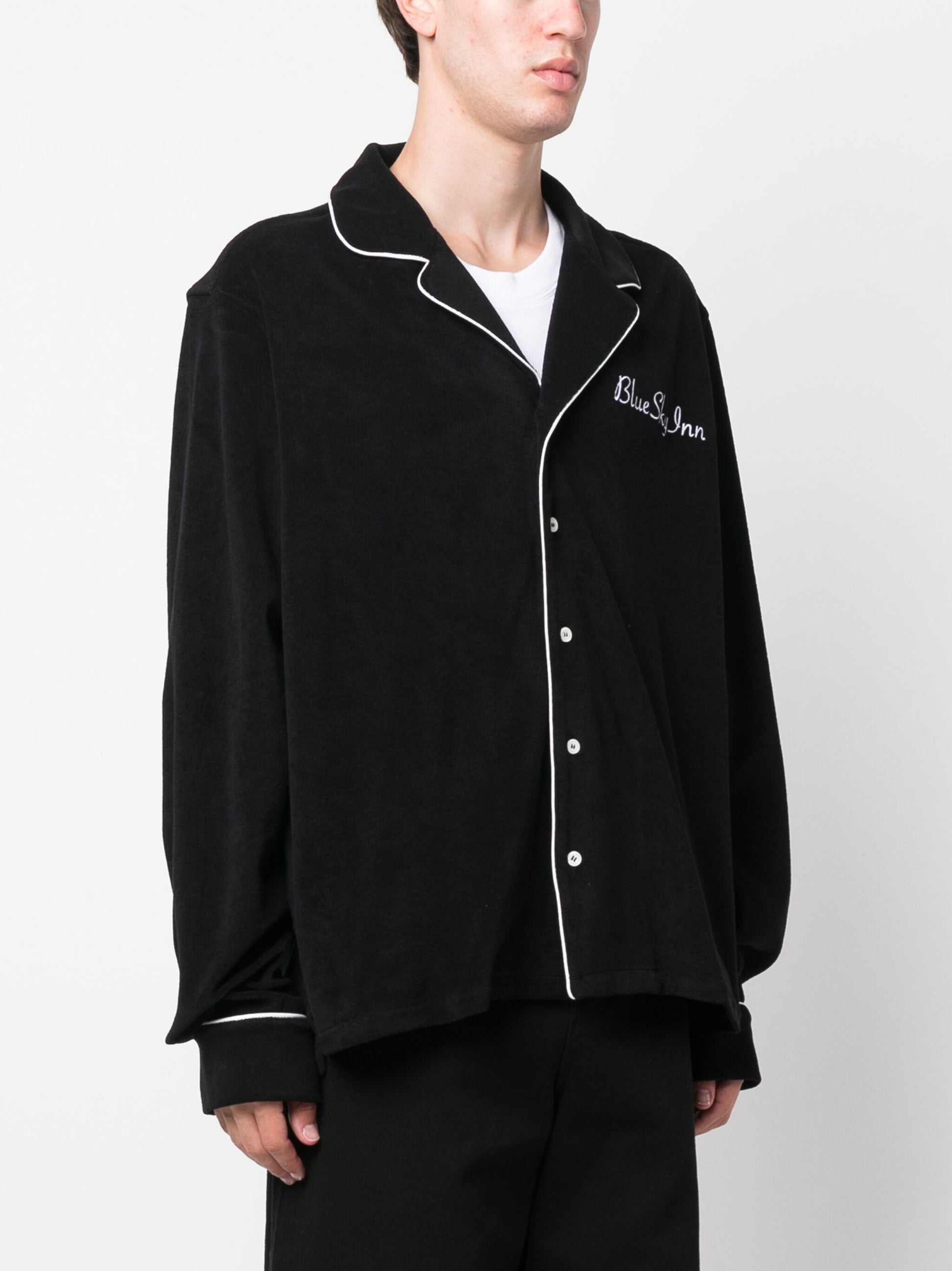 Velvet Long Sleeve Shirt
