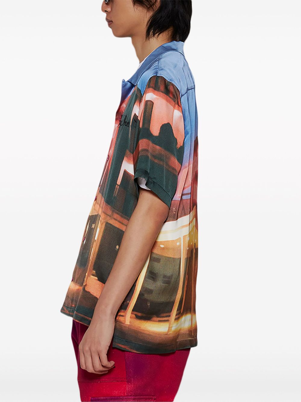Camisa de Flamingo Inn