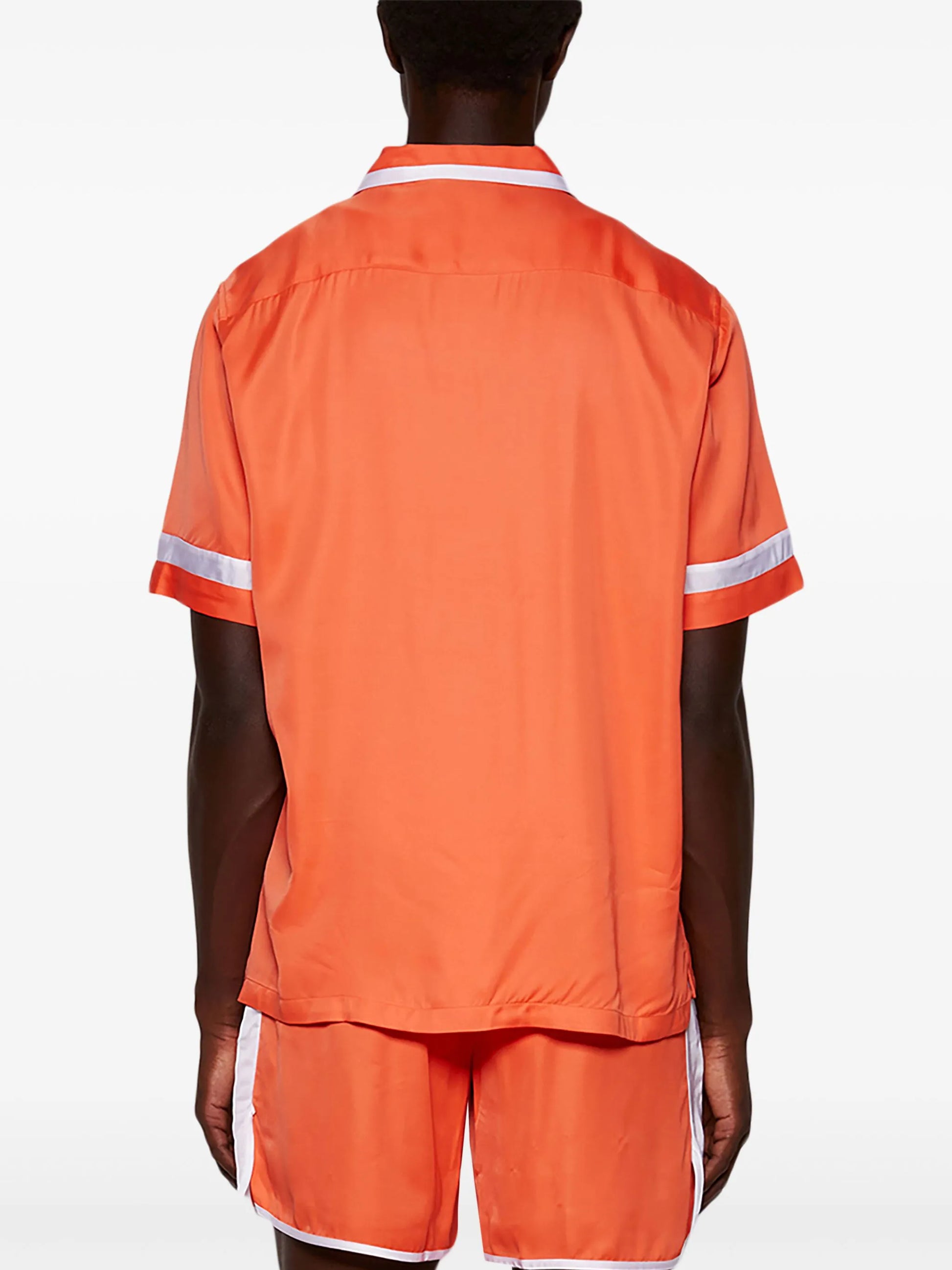 Camisa de camarero naranja