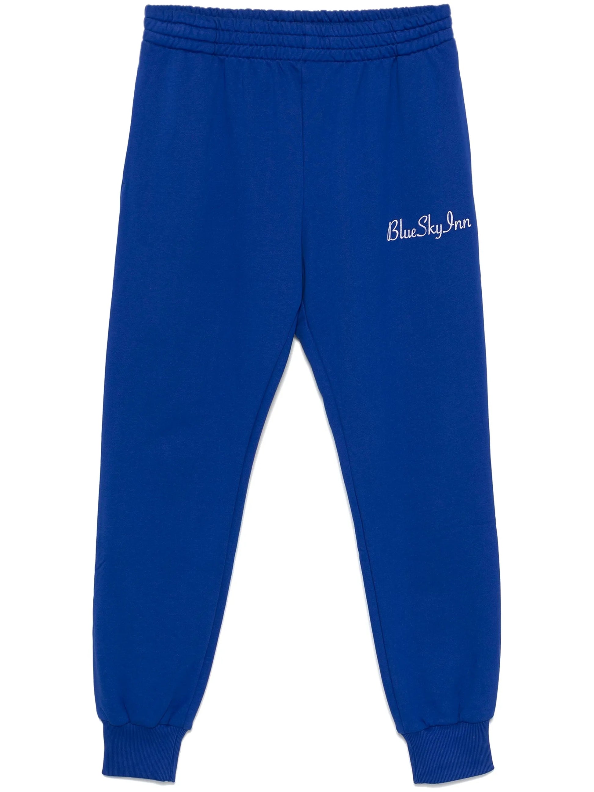 Pantalones deportivos con logotipo azul real