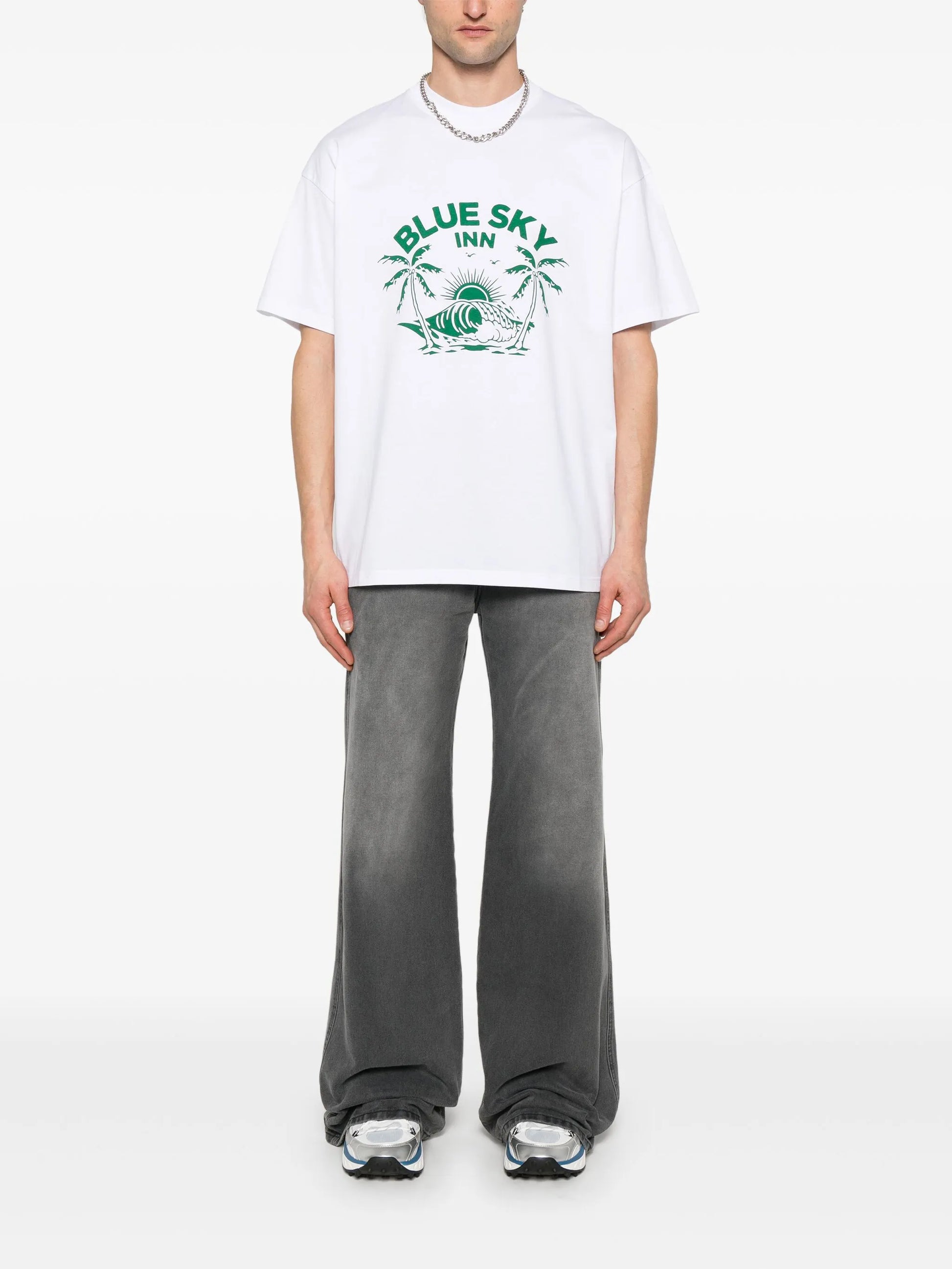 GREEN WAVE T-SHIRT