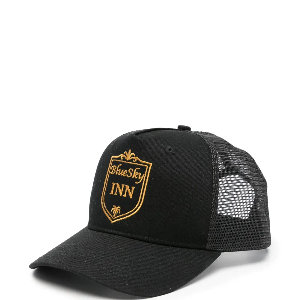 Black Trucker Cap