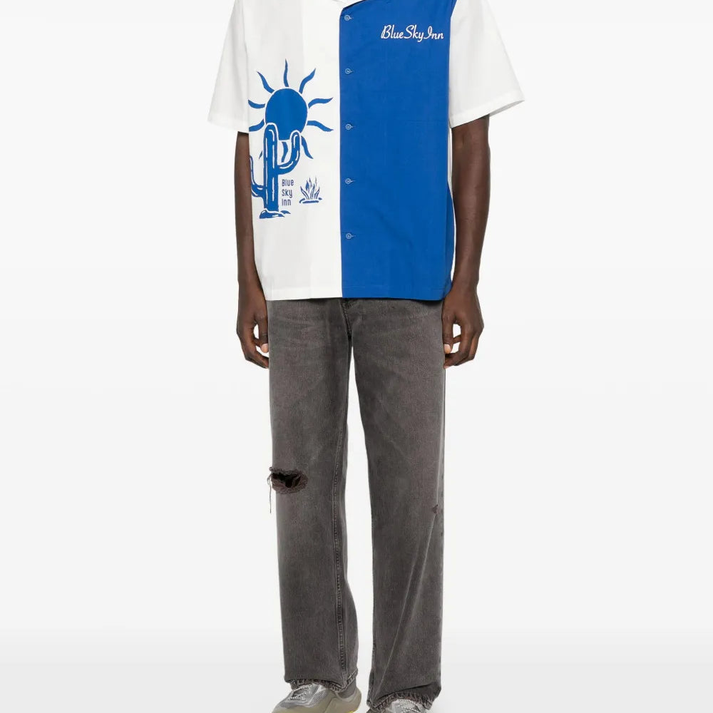 Cactus Panelled Shirt