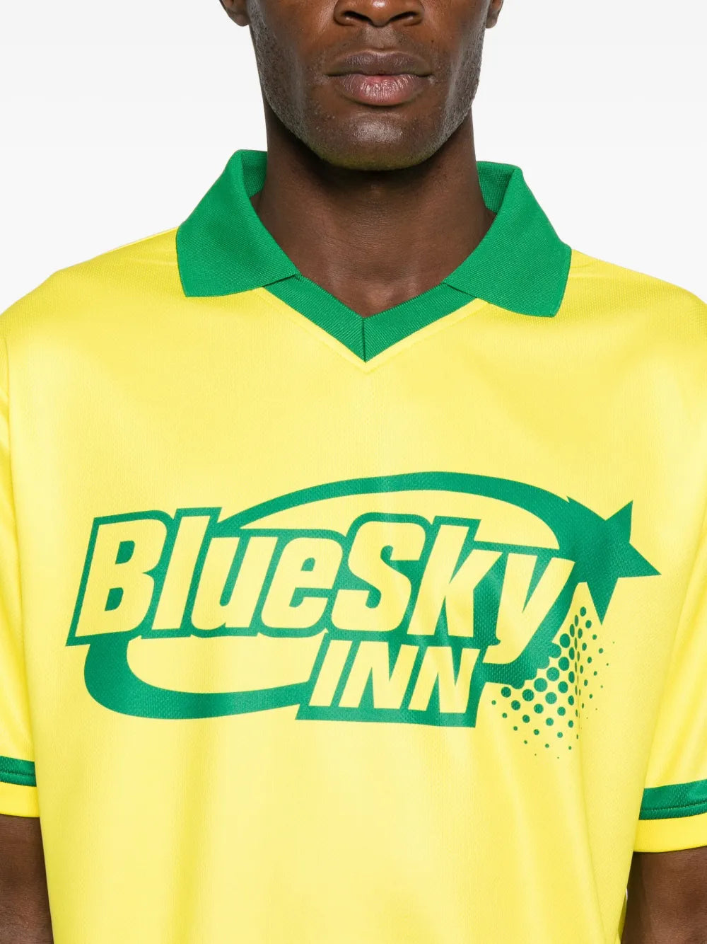 Yellow-Green Soccer Top