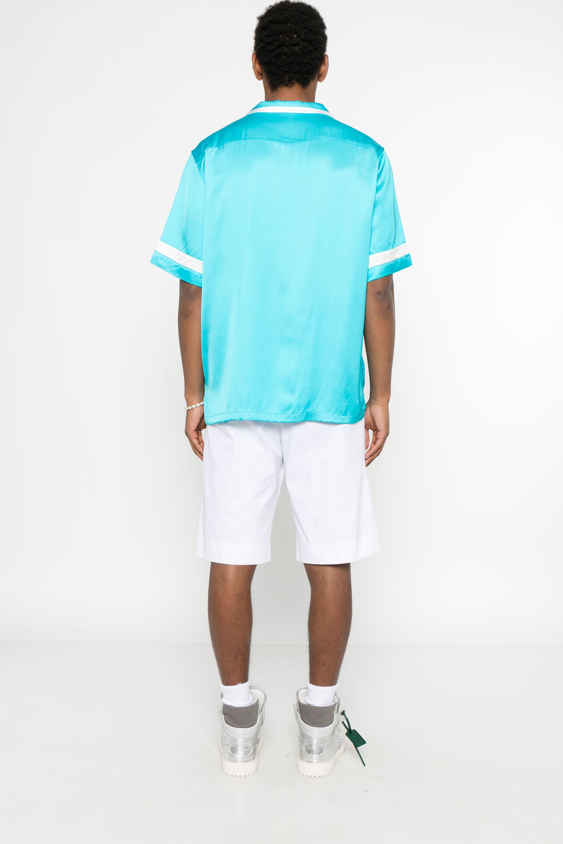 Turquoise Waiter Shirt