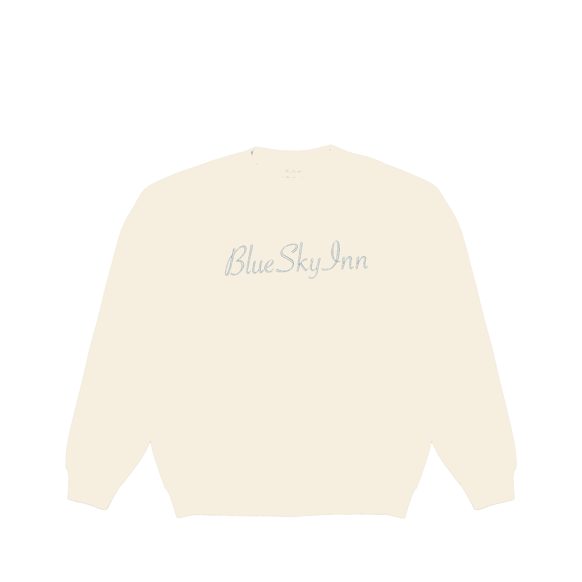 Cream Logo Crewneck Sweatshirt