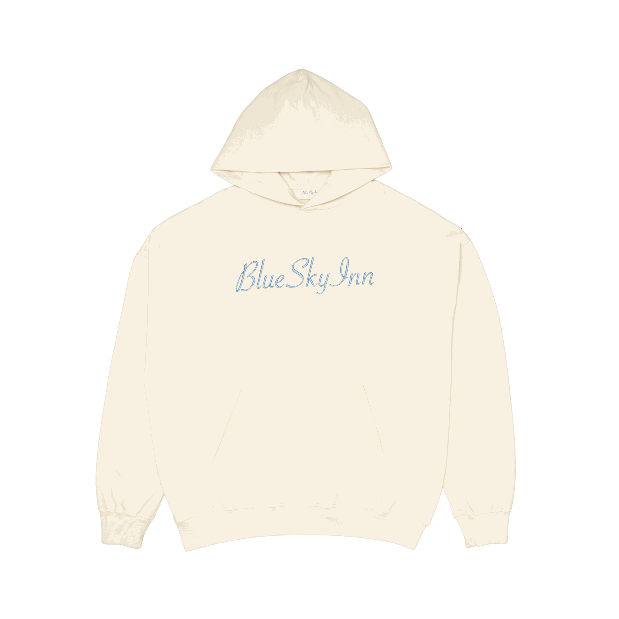 Cream Logo Hoodie