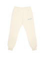 Cream Logo Sweatpants