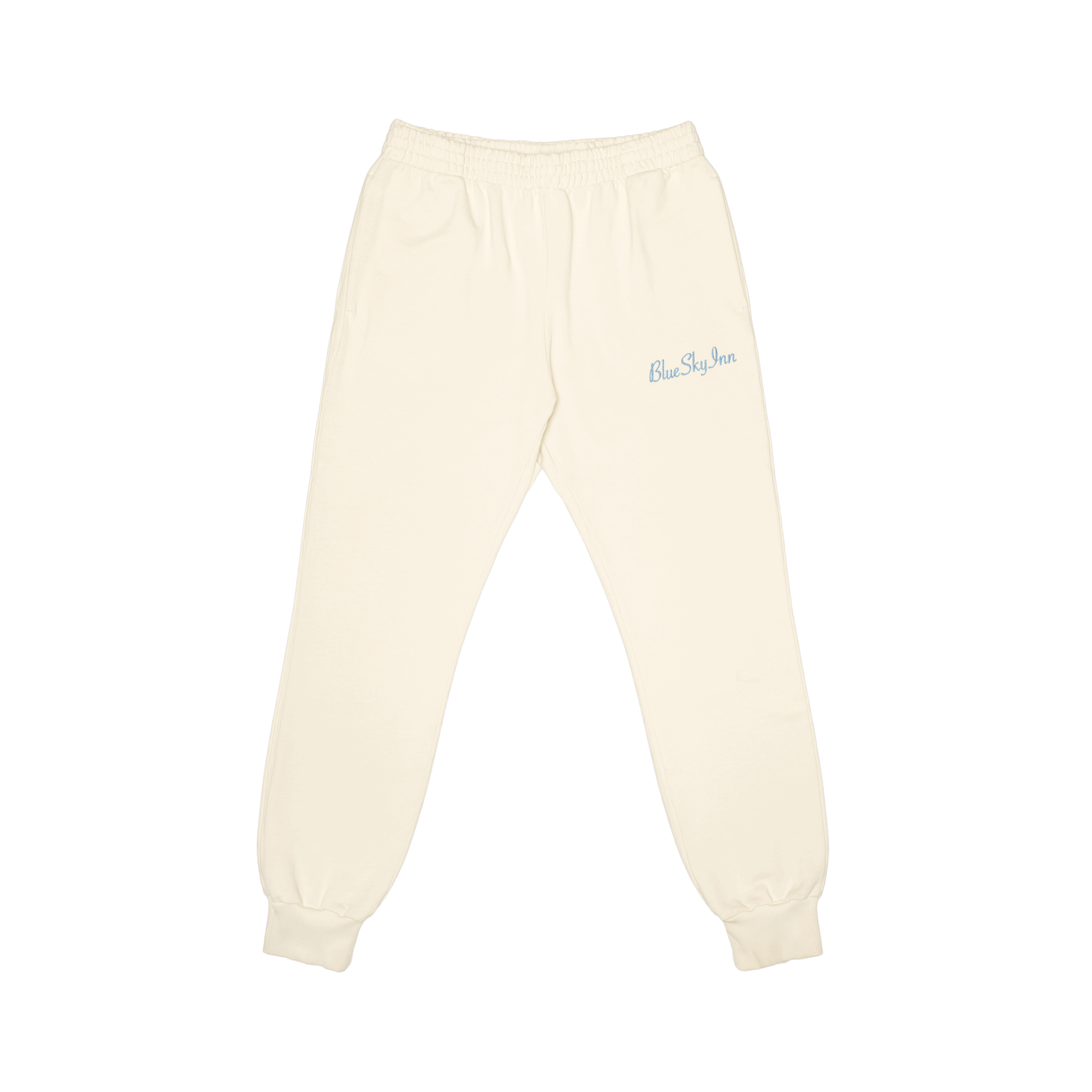 Cream Logo Sweatpants