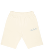 Cream Logo Shorts