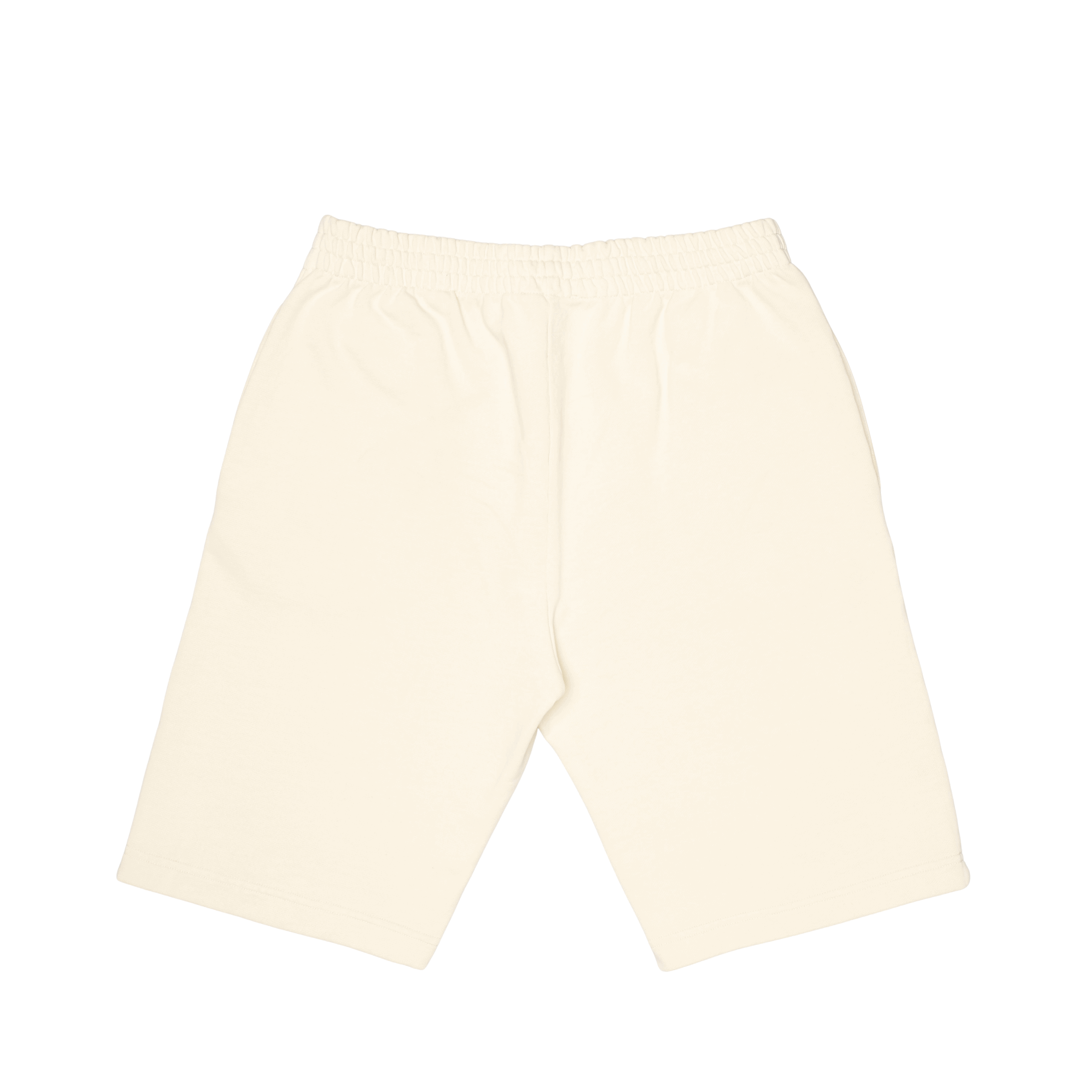 Cream Logo Shorts
