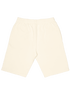 Cream Logo Shorts