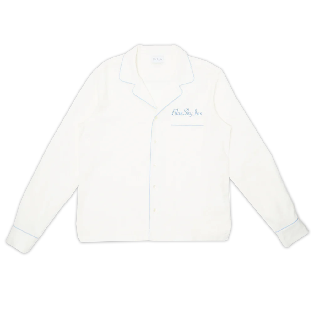 Camisa de lino de manga larga