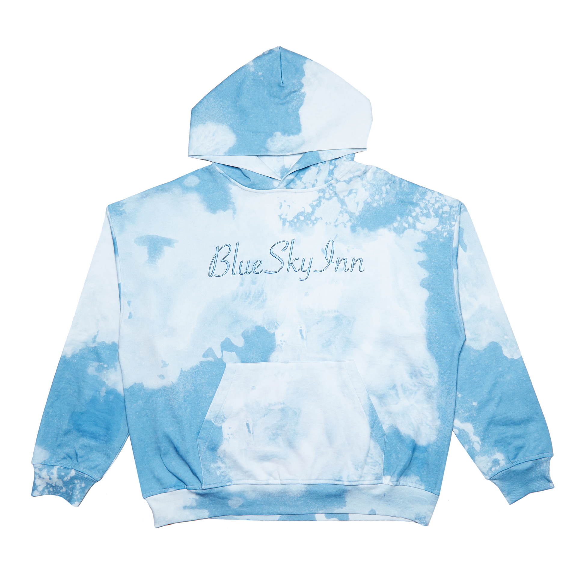 Sudadera con capucha y logo de Clouds Tie Dye