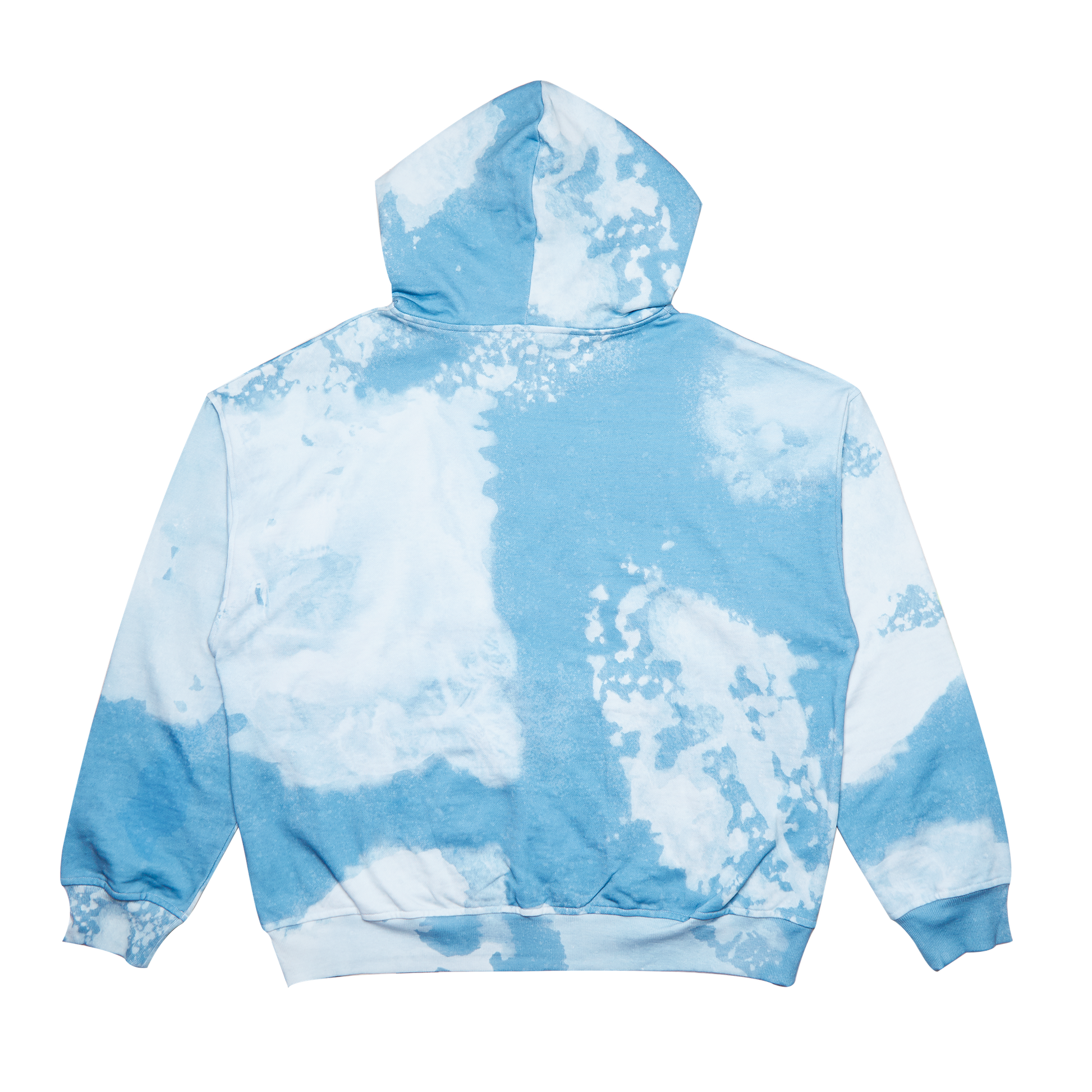 Sudadera con capucha y logo de Clouds Tie Dye