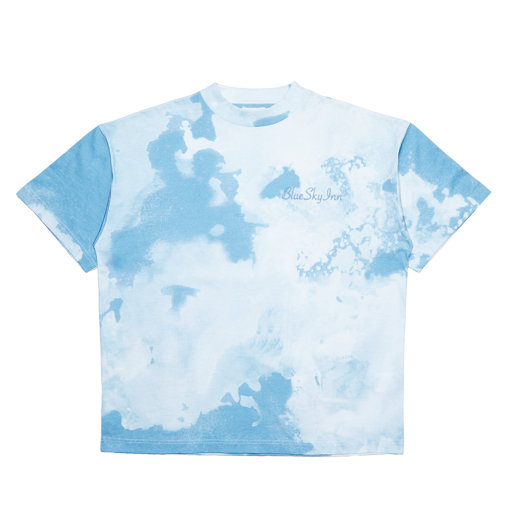 Camiseta con logo y efecto tie dye de Clouds