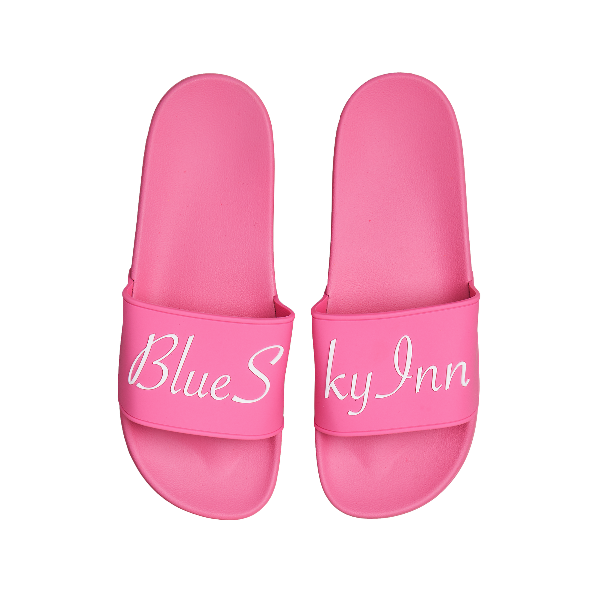 Diapositivas con logo en color rosa