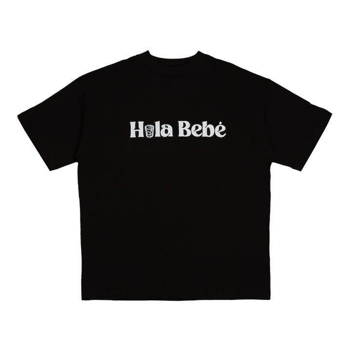 Hola Bebé Tee - Black