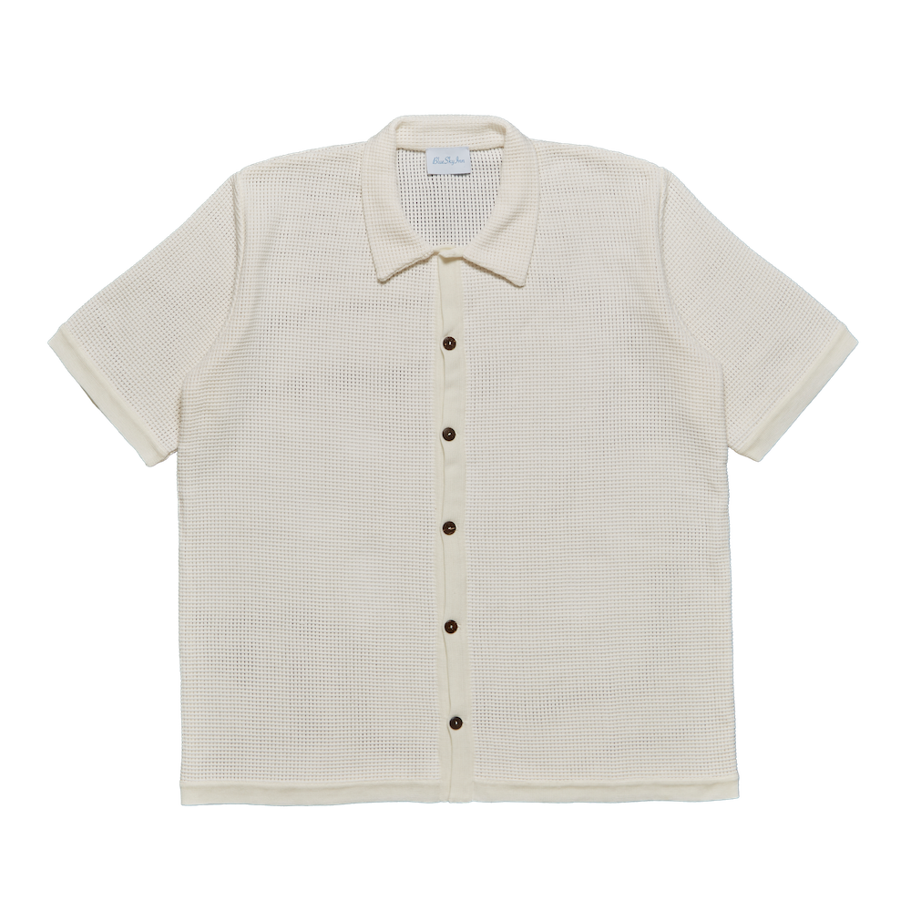 CAMISA DE PUNTO WAFFLE