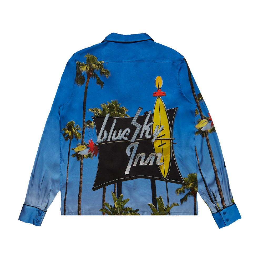 Sunset Palms - Camisa de manga larga