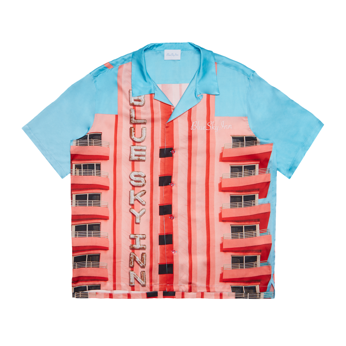 Camiseta con letrero de posada